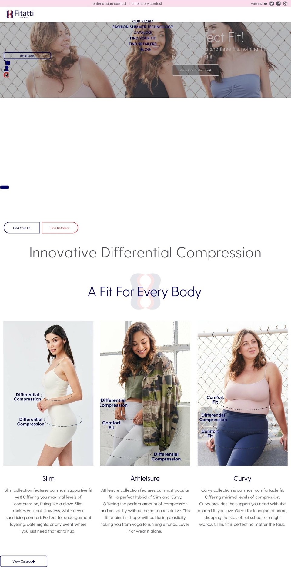 fitatti.com shopify website screenshot