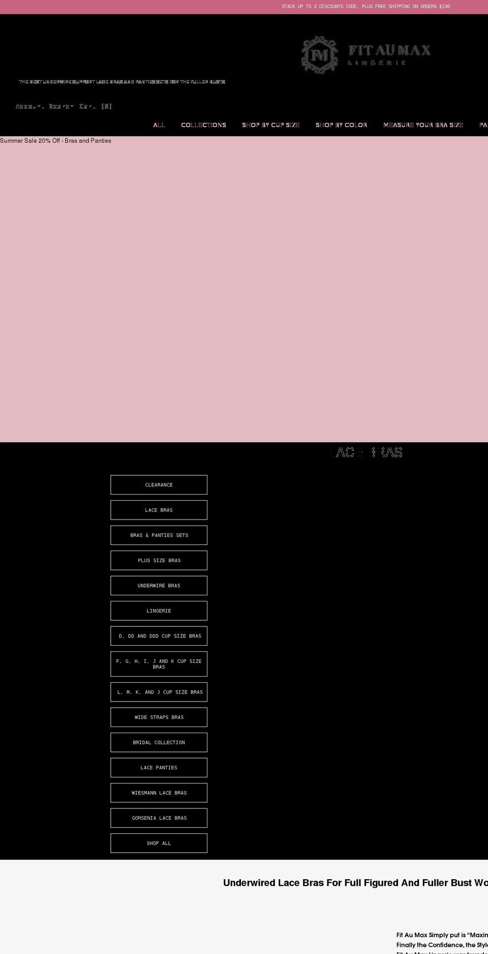 fitaumax.com shopify website screenshot