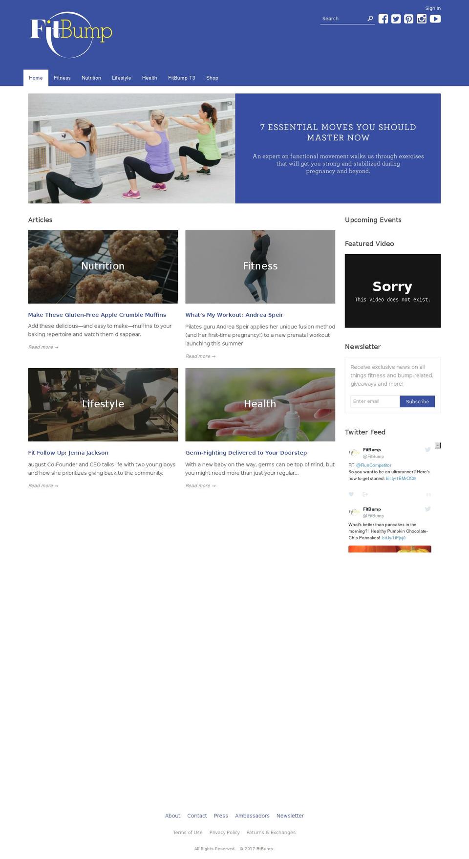 fitbump360.com shopify website screenshot