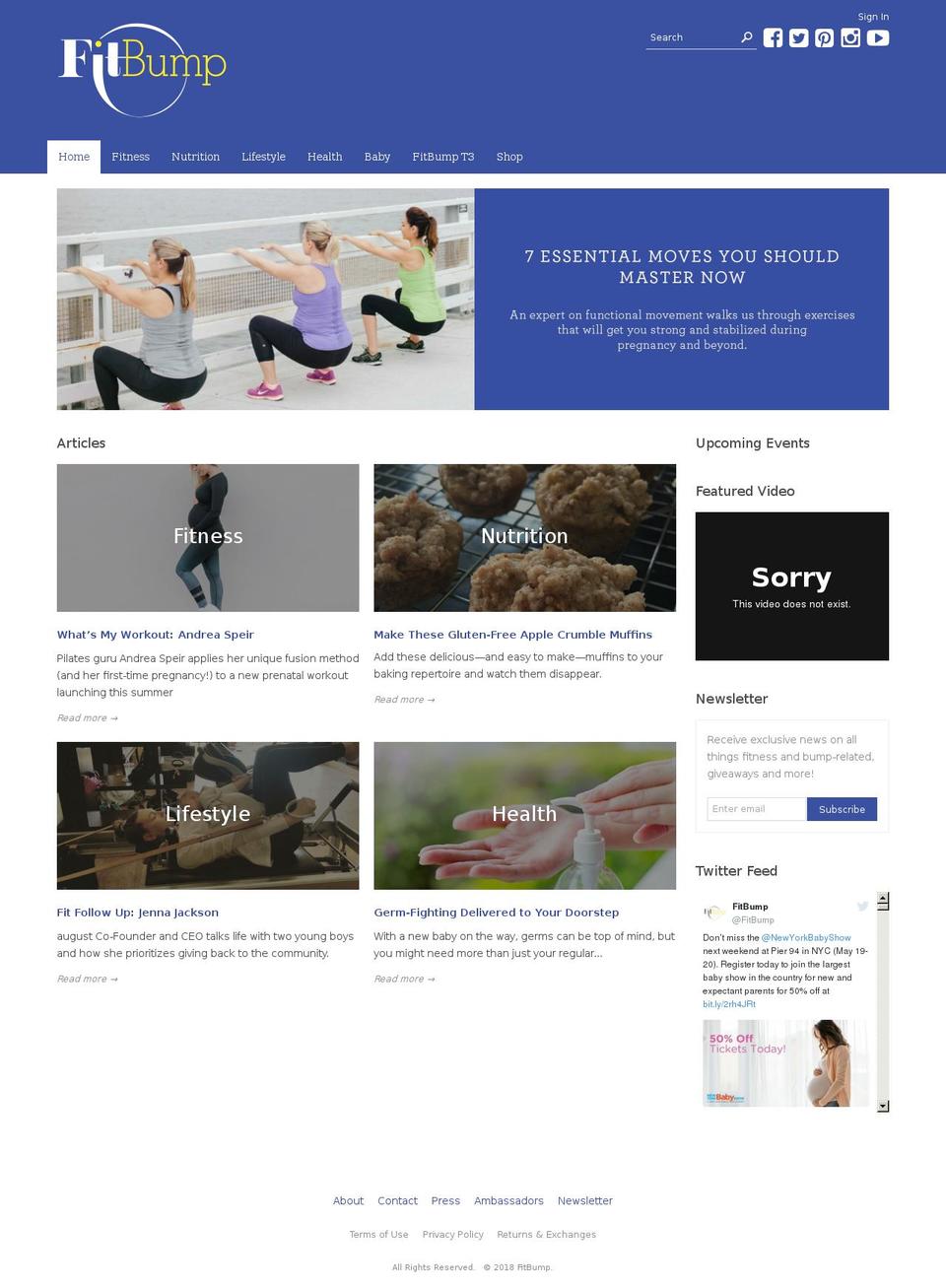 fitbump-3-8 Shopify theme site example fitbumpgear.com