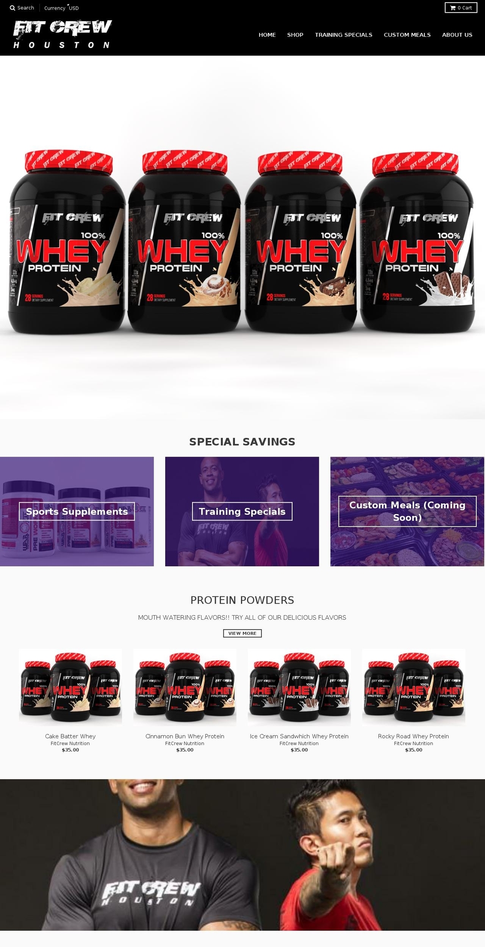 fitcrew.store shopify website screenshot