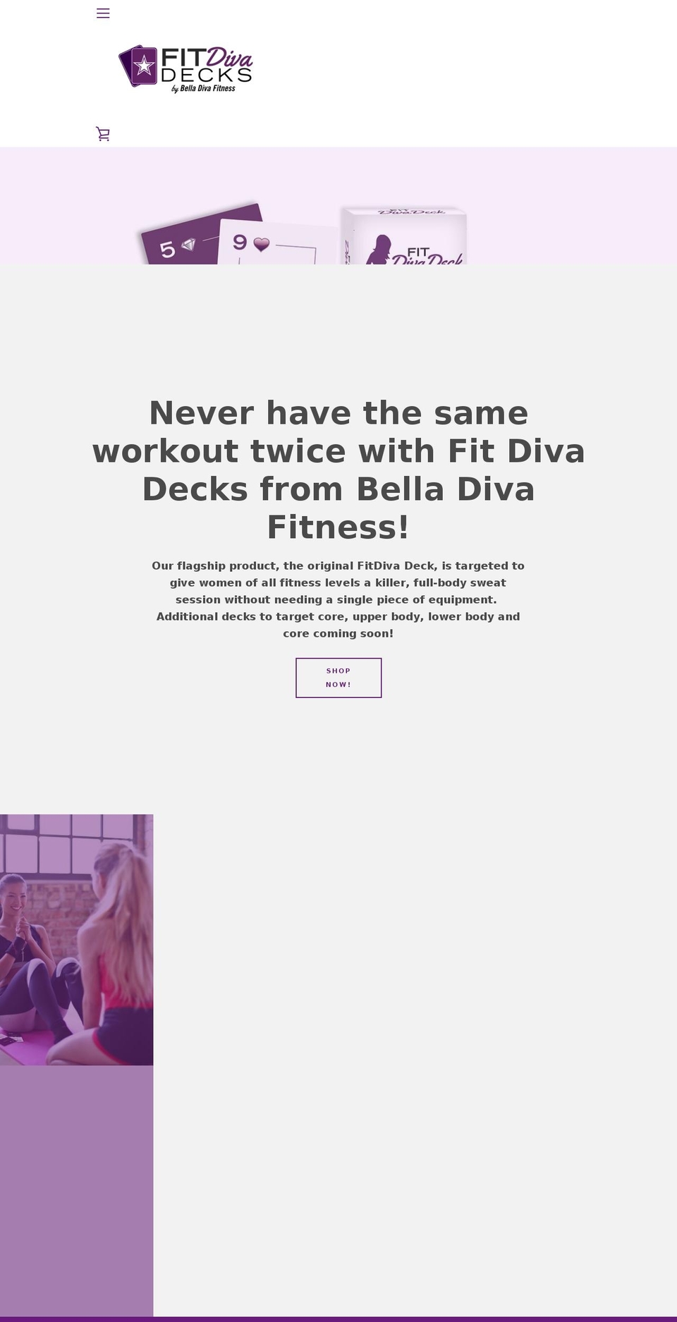 fitdecks.com — Shopify storefront screenshot