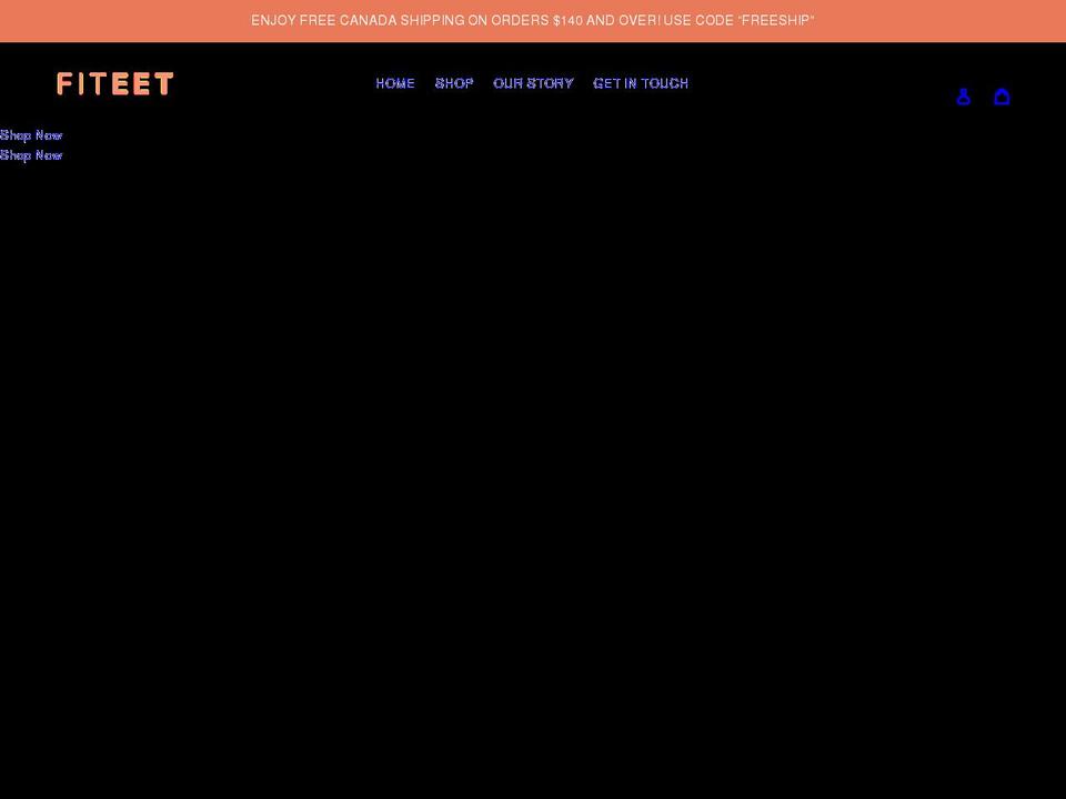 fiteet.com shopify website screenshot
