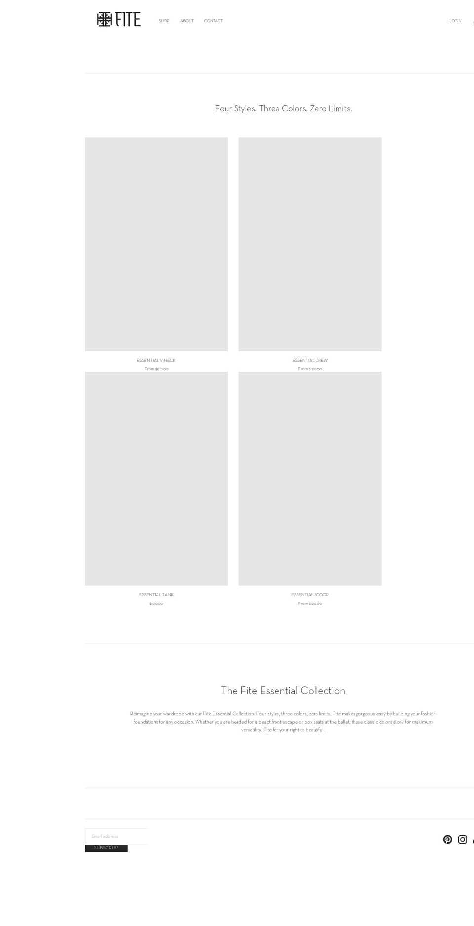 fiteluxurybasics.com Shopify store