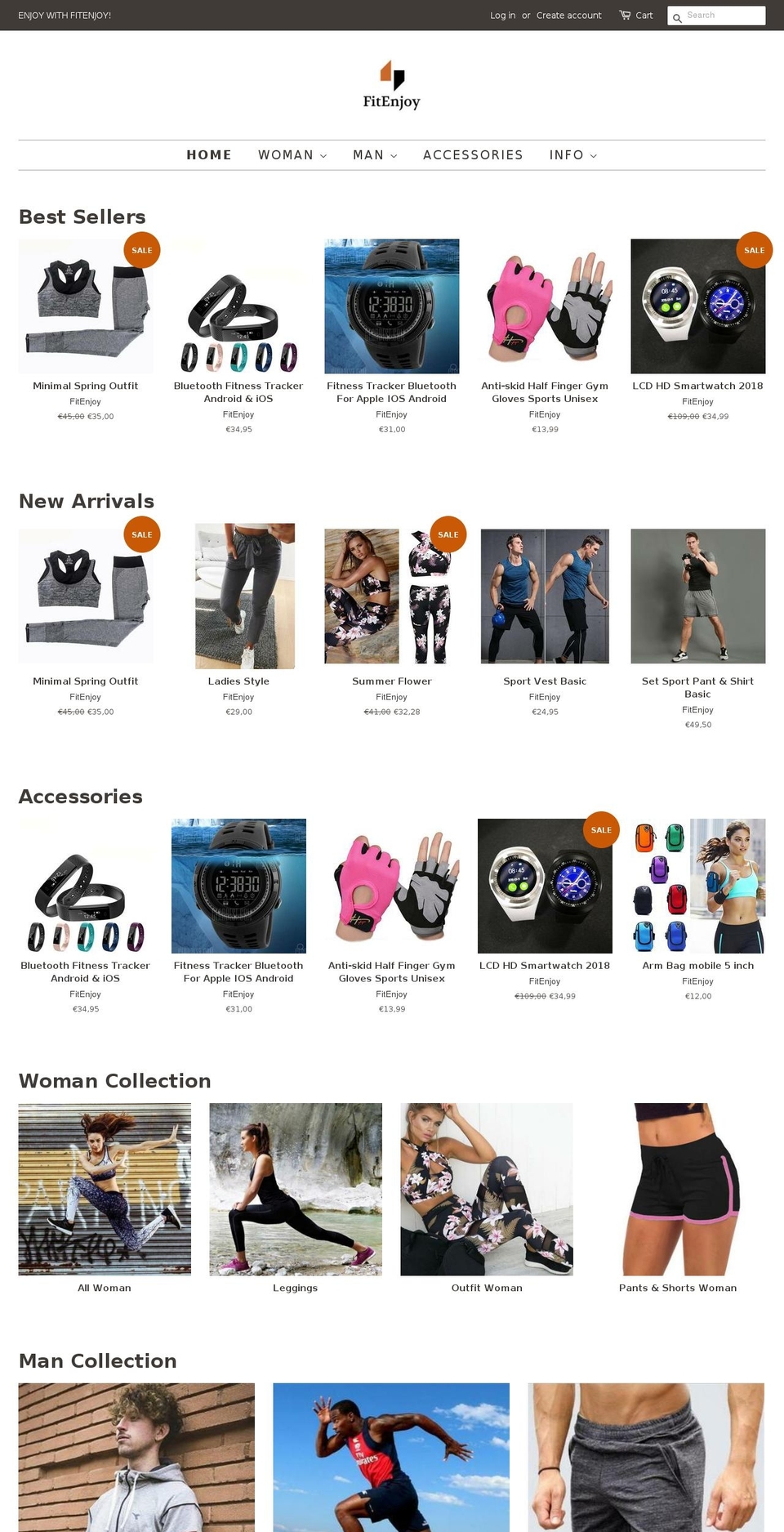fitenjoy.net shopify website screenshot