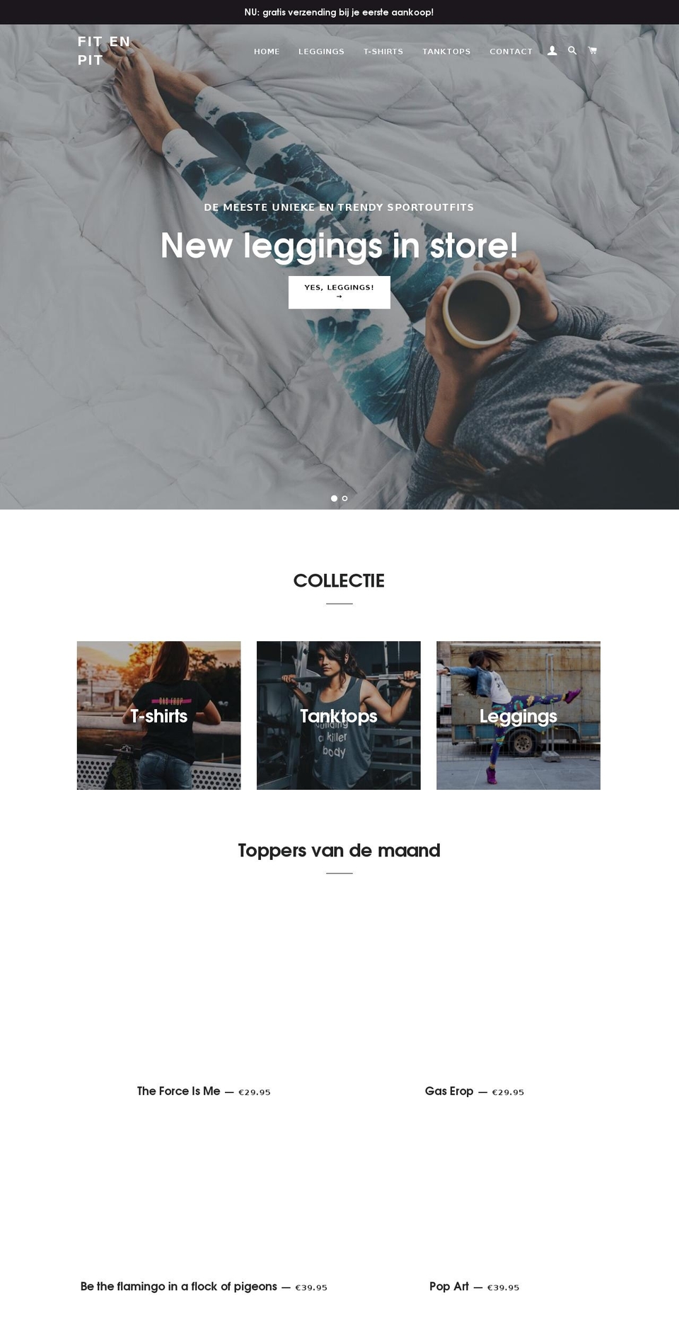 fitenpit.com — Shopify storefront screenshot