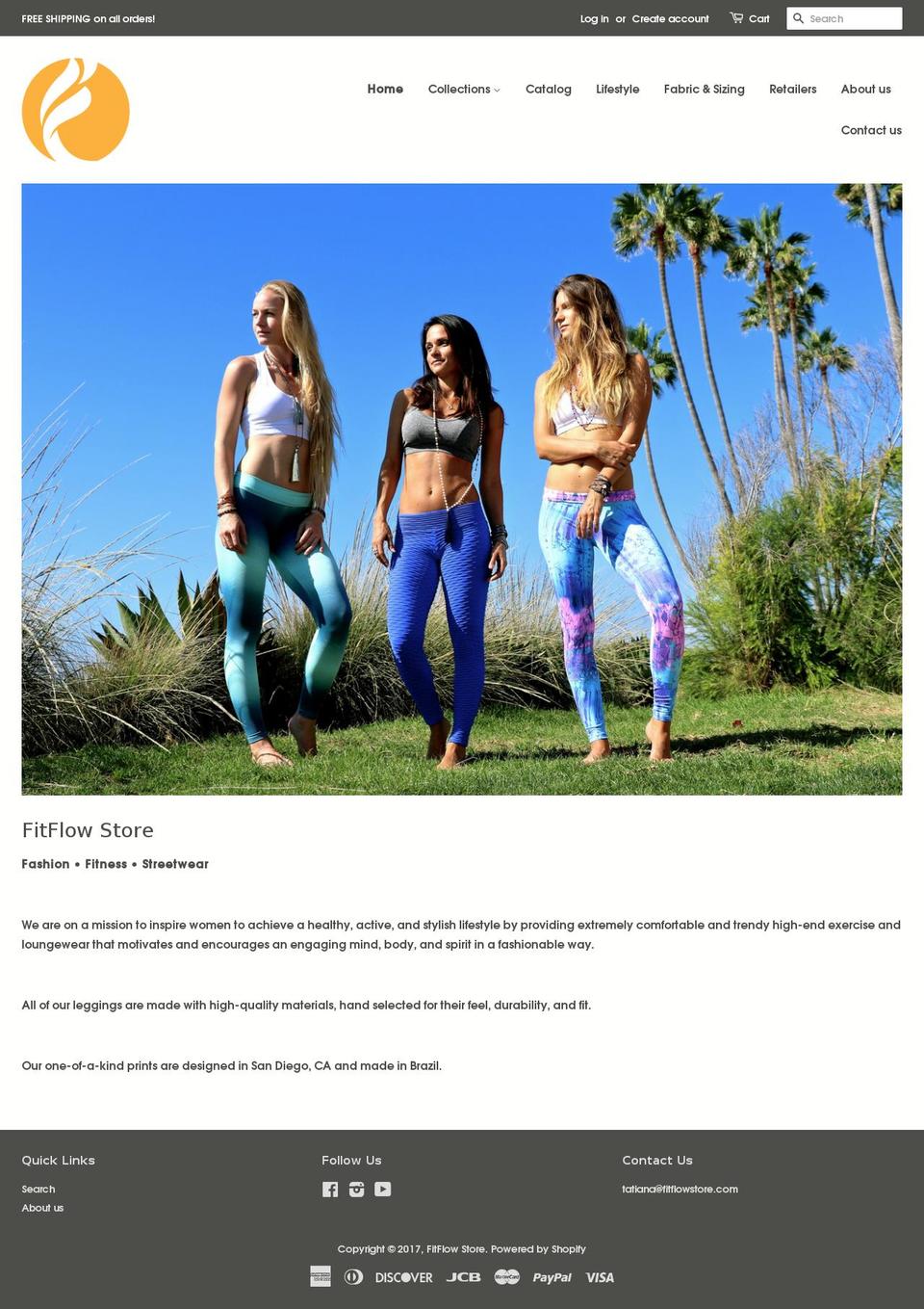 fitflowstore.com shopify website screenshot