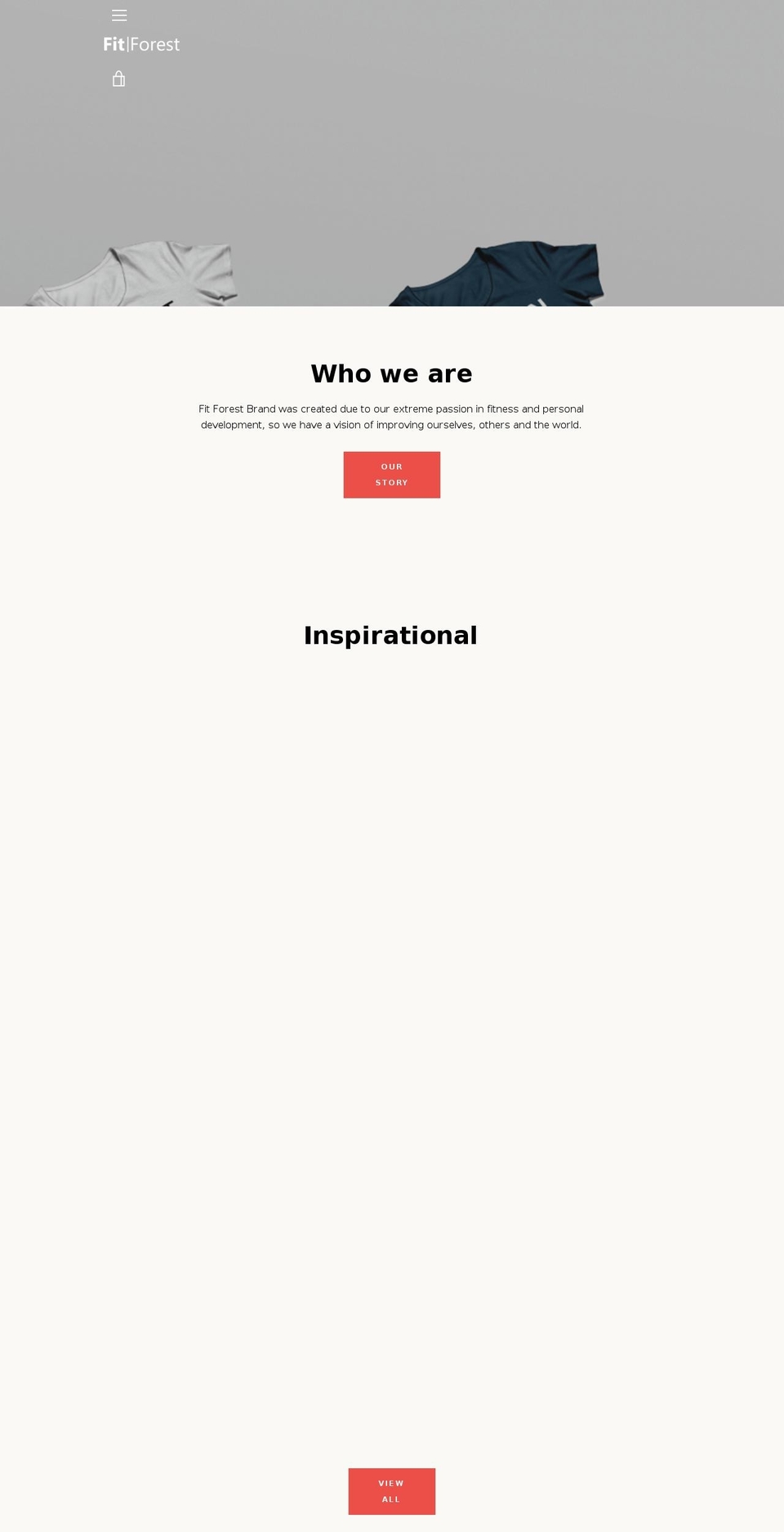 fitforest.net shopify website screenshot