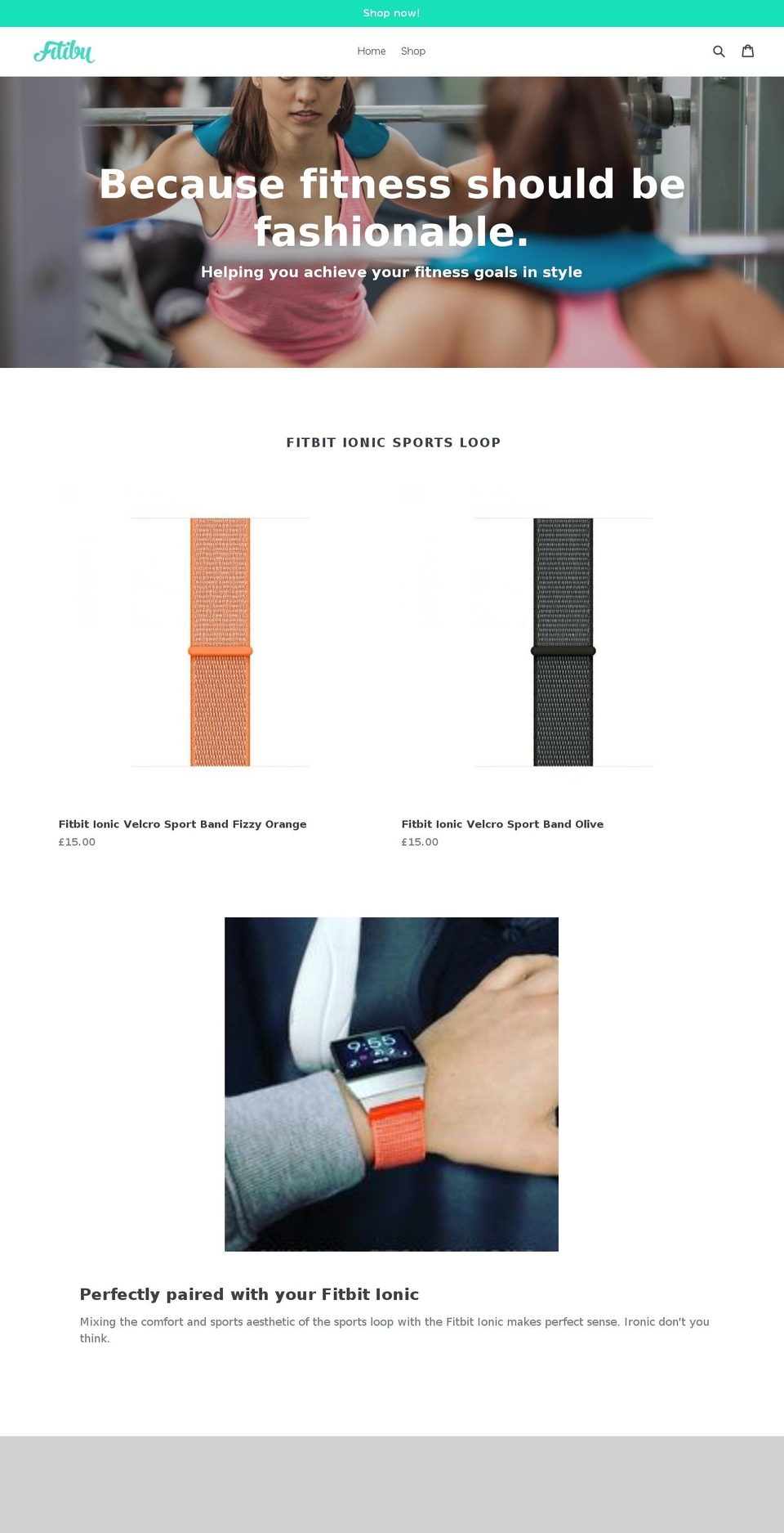 fitibu.com — Shopify storefront screenshot