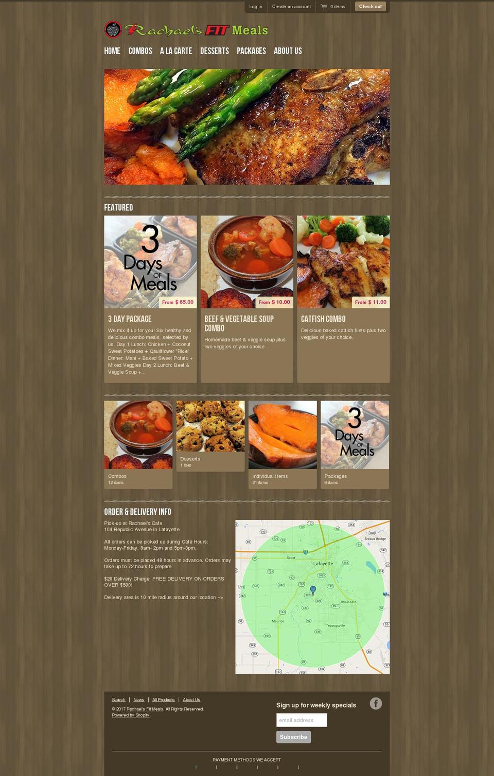 fitkitchenmeals.com shopify website screenshot