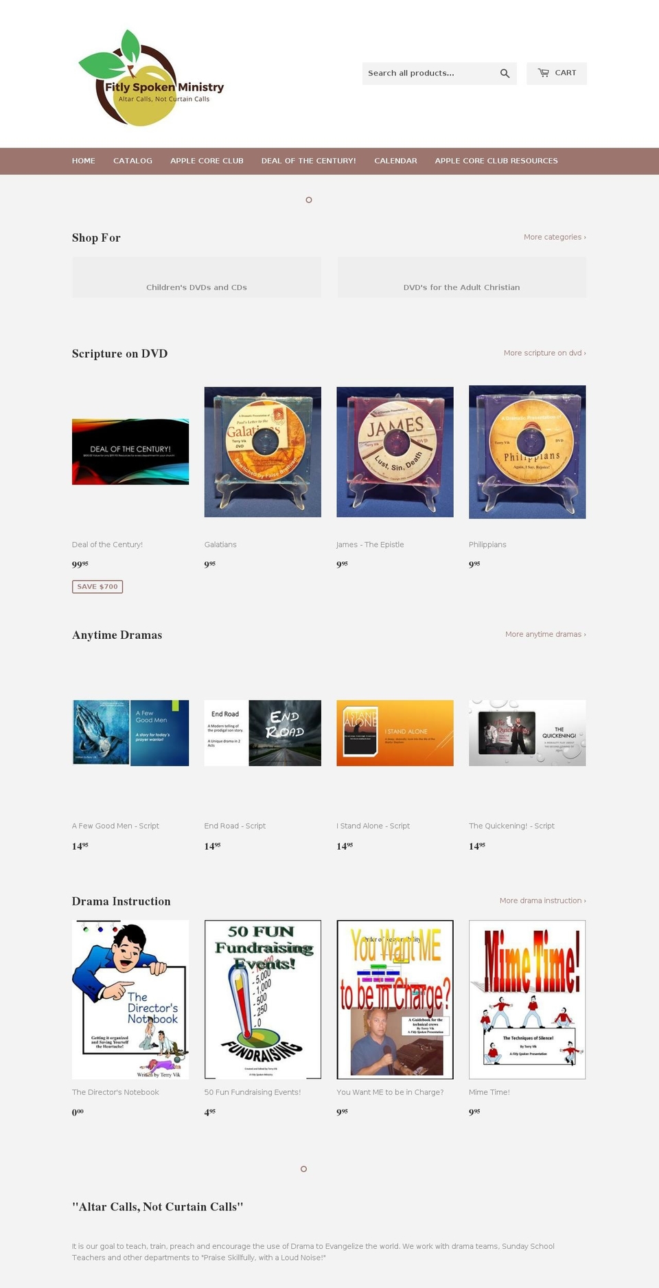 fitlyspokenministry.com shopify website screenshot