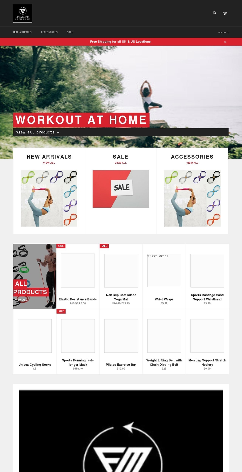 fitmates.co.uk shopify website screenshot