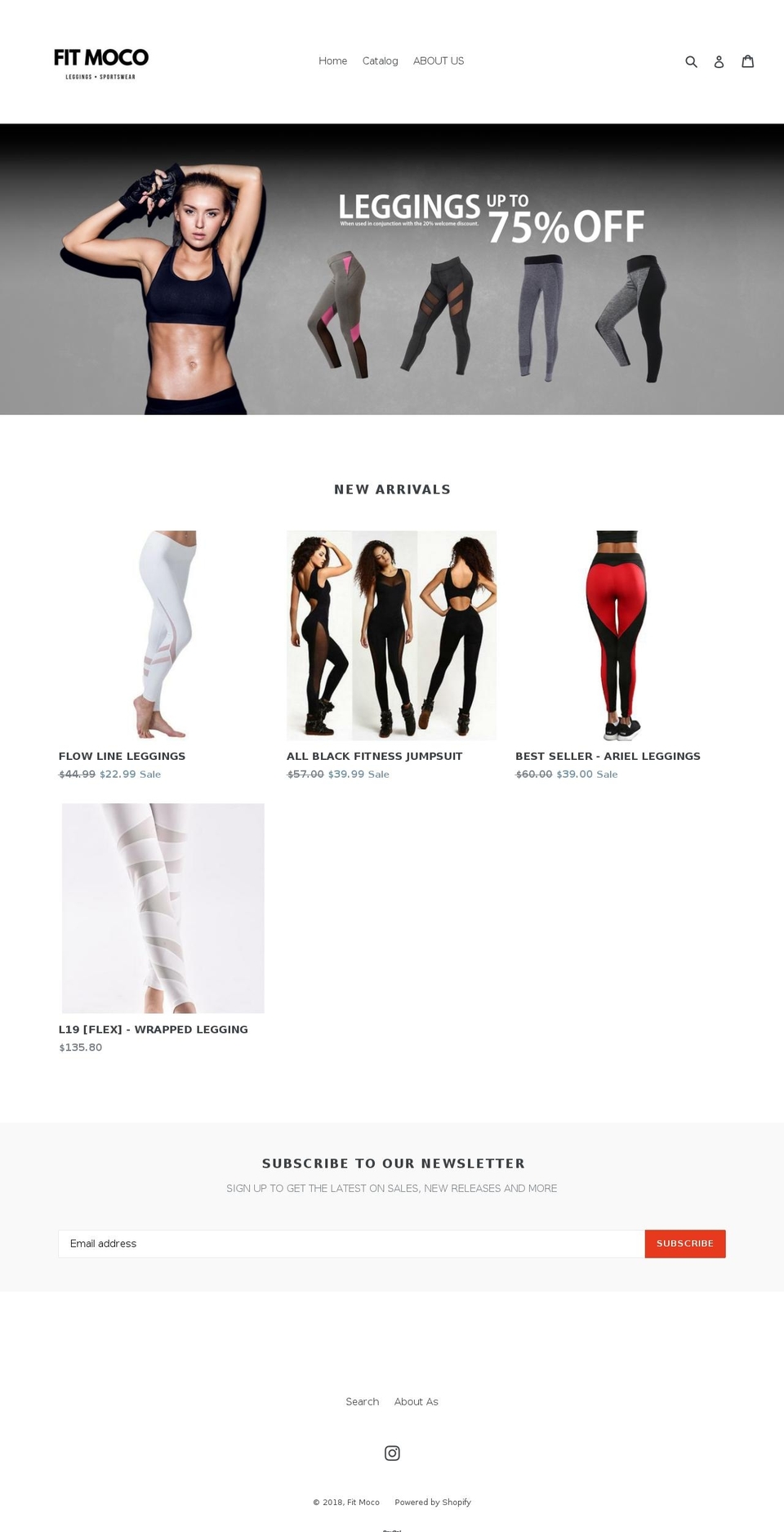 fitmoco.com — Shopify storefront screenshot