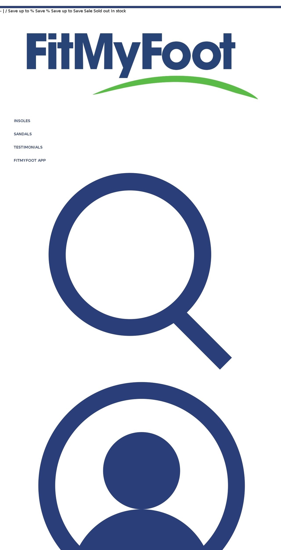 fitmyfoot.com shopify website screenshot