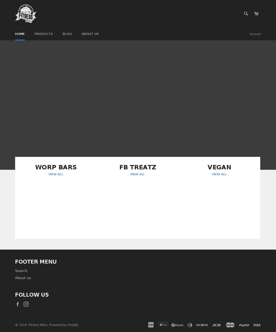 fitnessbitez.com — Shopify storefront screenshot