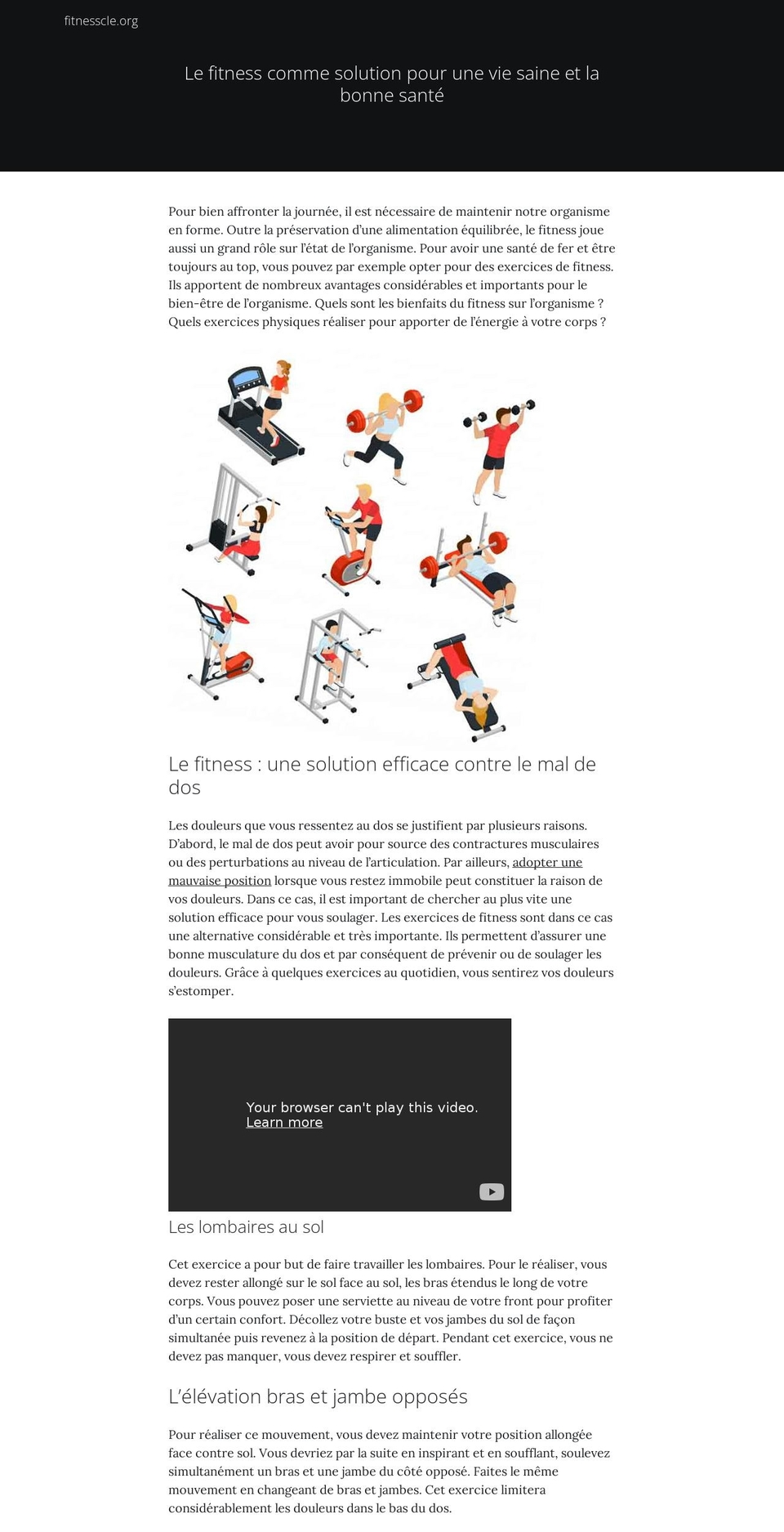 fitnesscle.com — Shopify storefront screenshot
