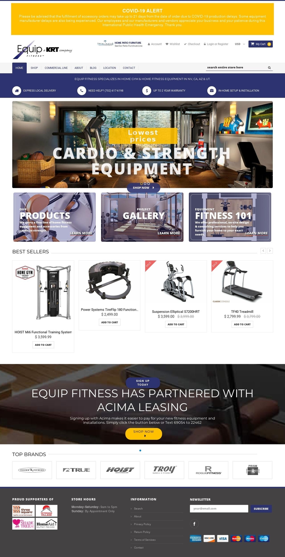 fitnessequip.myshopify.com shopify website screenshot