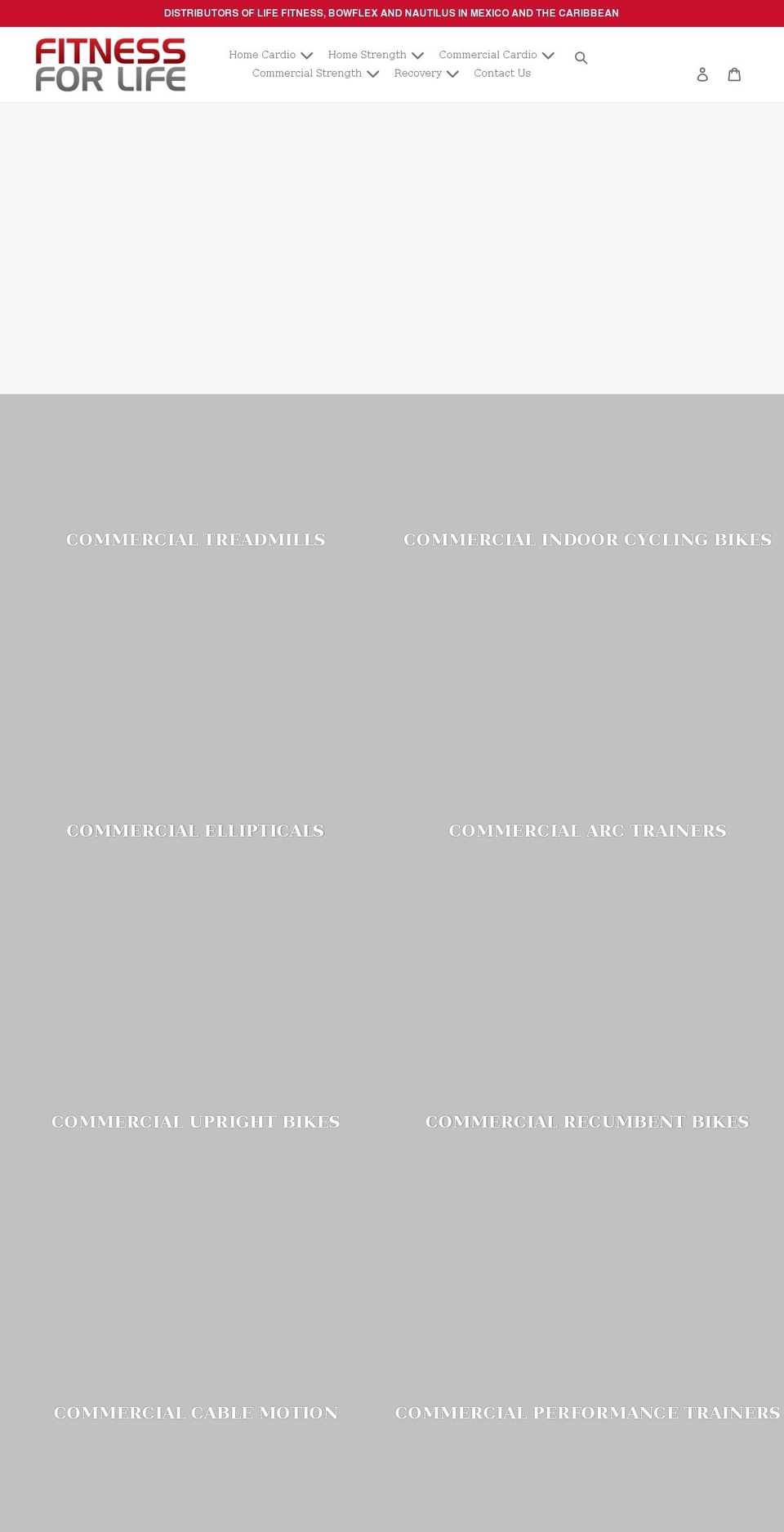 fitnessforlifecaribbean.com shopify website screenshot