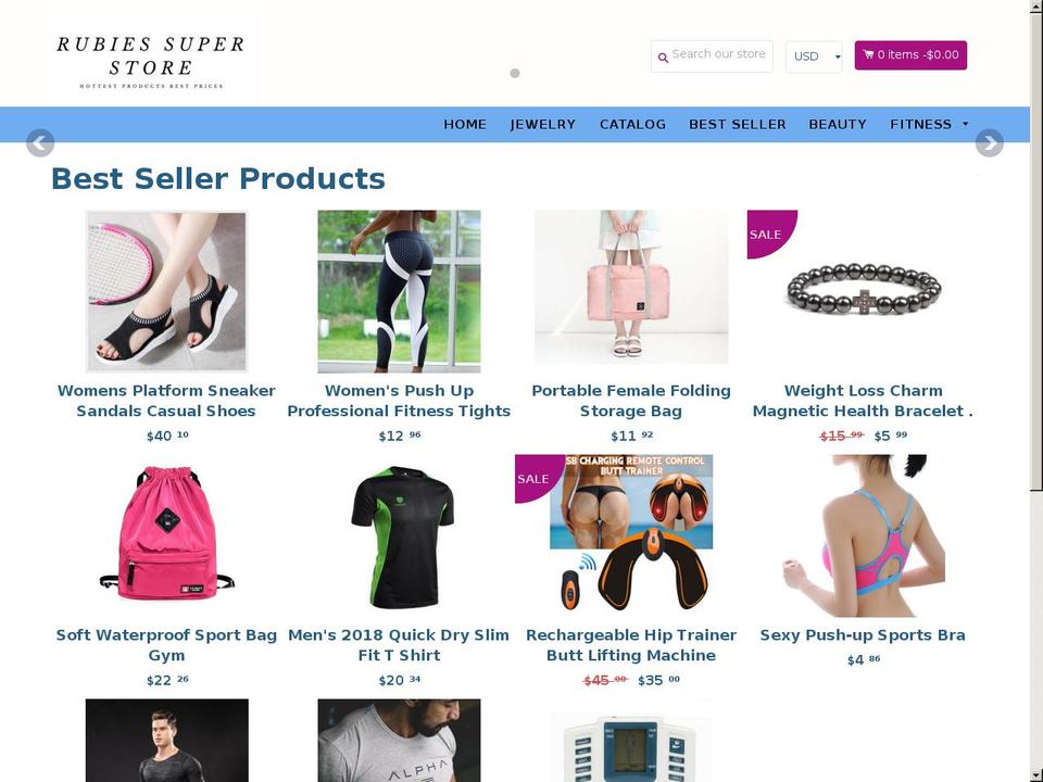 EcomClub Shopify theme site example fitnessgear4u.com