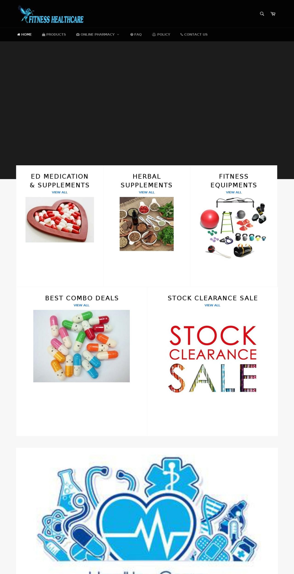 fitnesshc.com — Shopify storefront screenshot