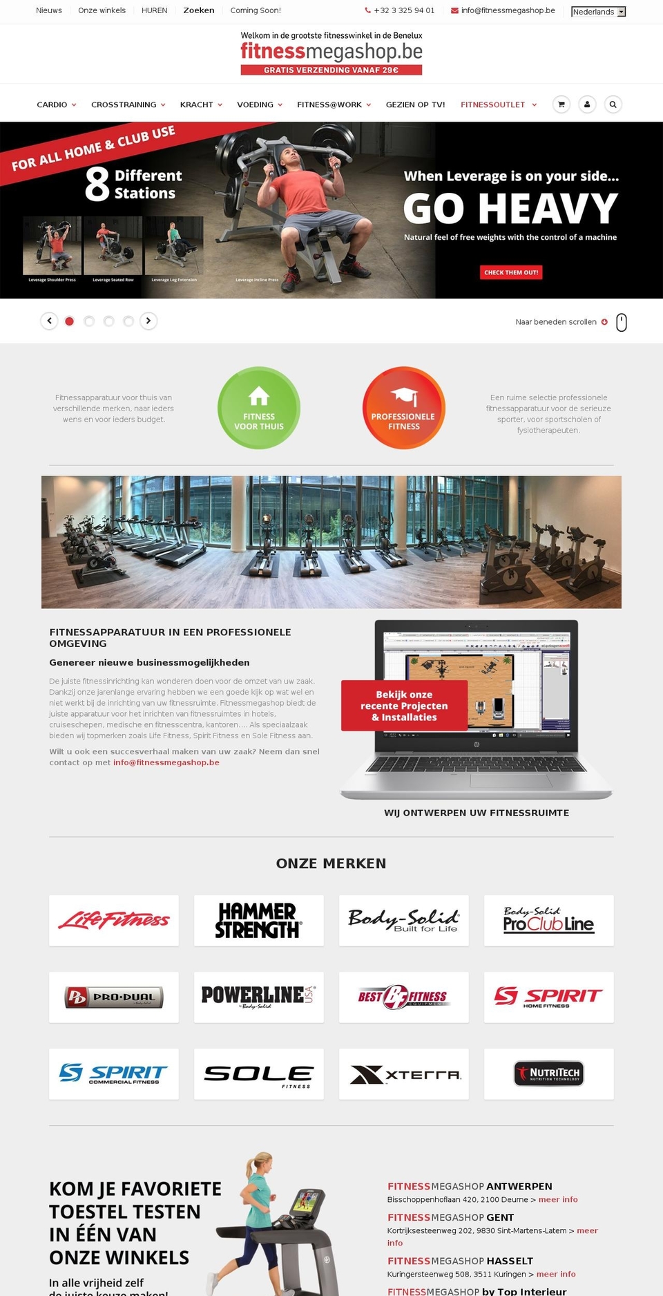 Bestfitness.be - Showtime Shopify theme site example fitnessmegashop.info