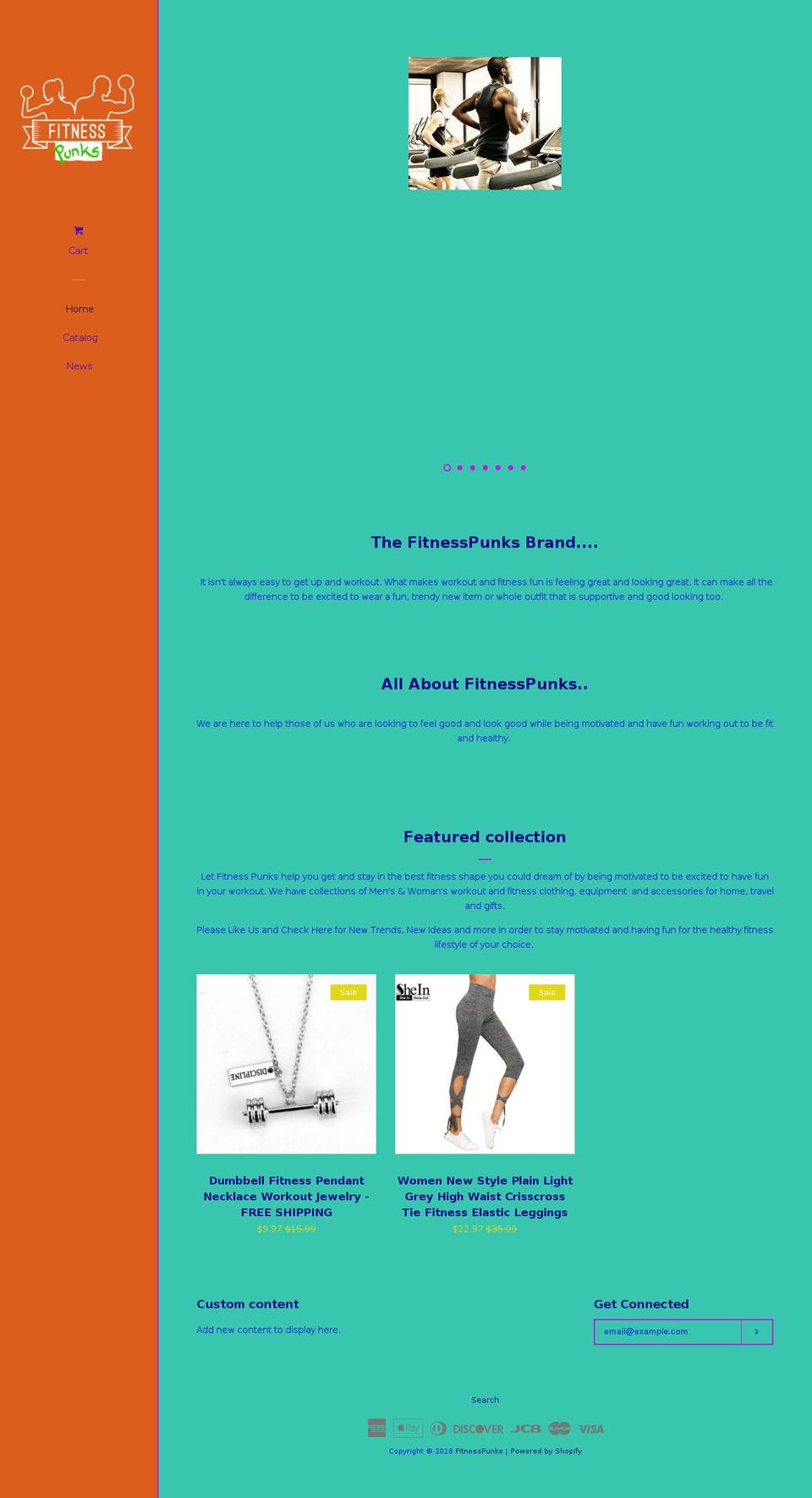 fitnesspunks.com — Shopify storefront screenshot