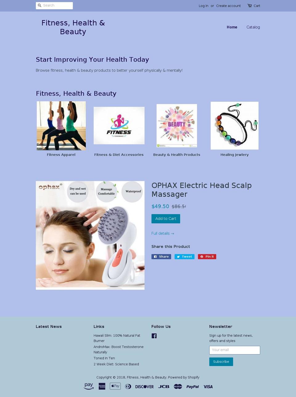 fitnessri.com — Shopify storefront screenshot