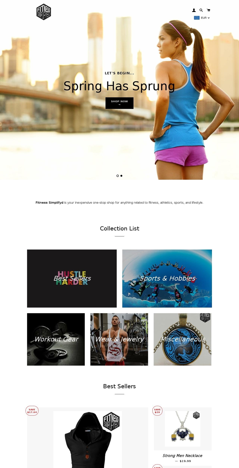 fitnesssimplifyd.com shopify website screenshot