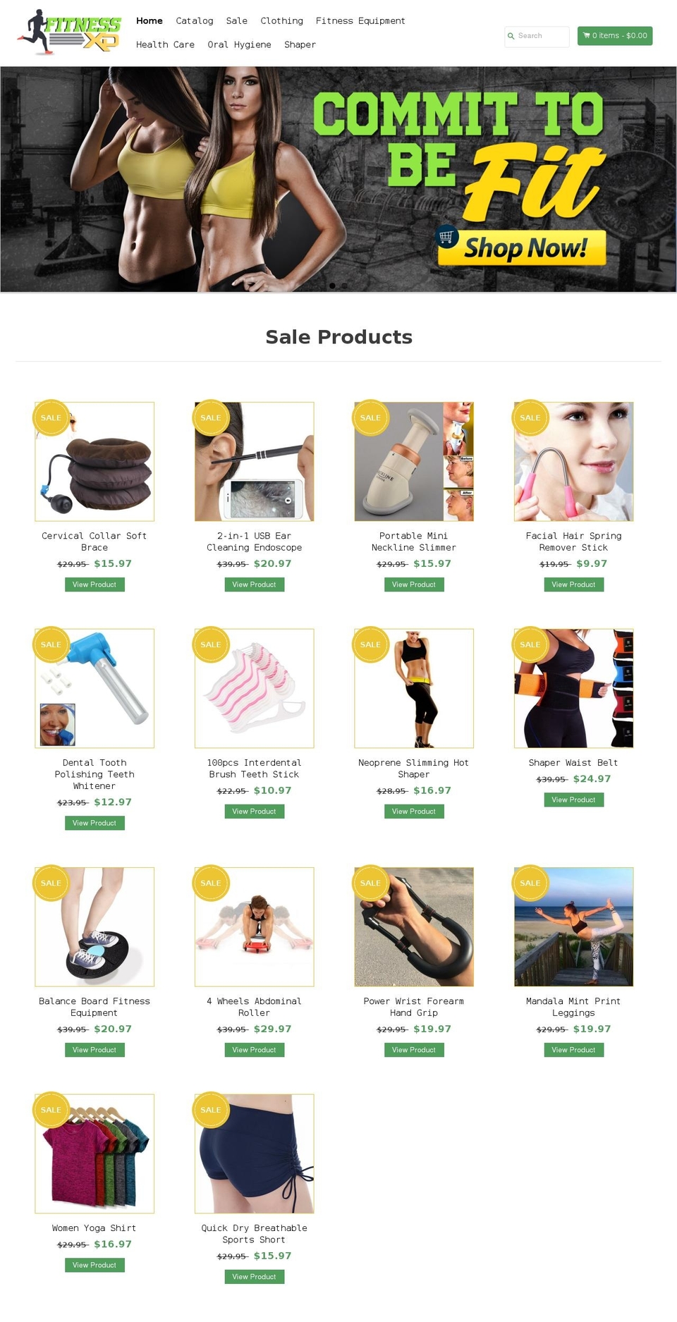 fitnessxd.com shopify website screenshot