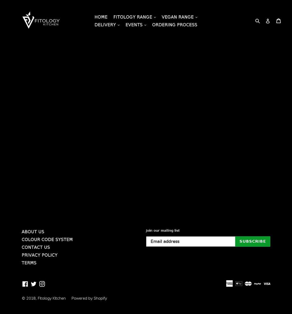 fitologykitchen.com — Shopify storefront screenshot