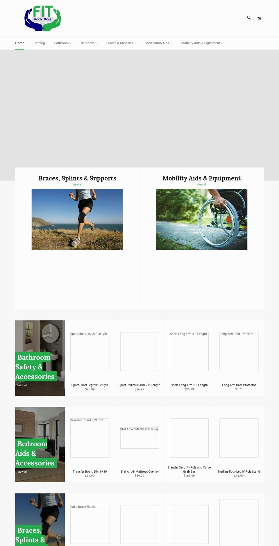 fitpackstore.com — Shopify storefront screenshot