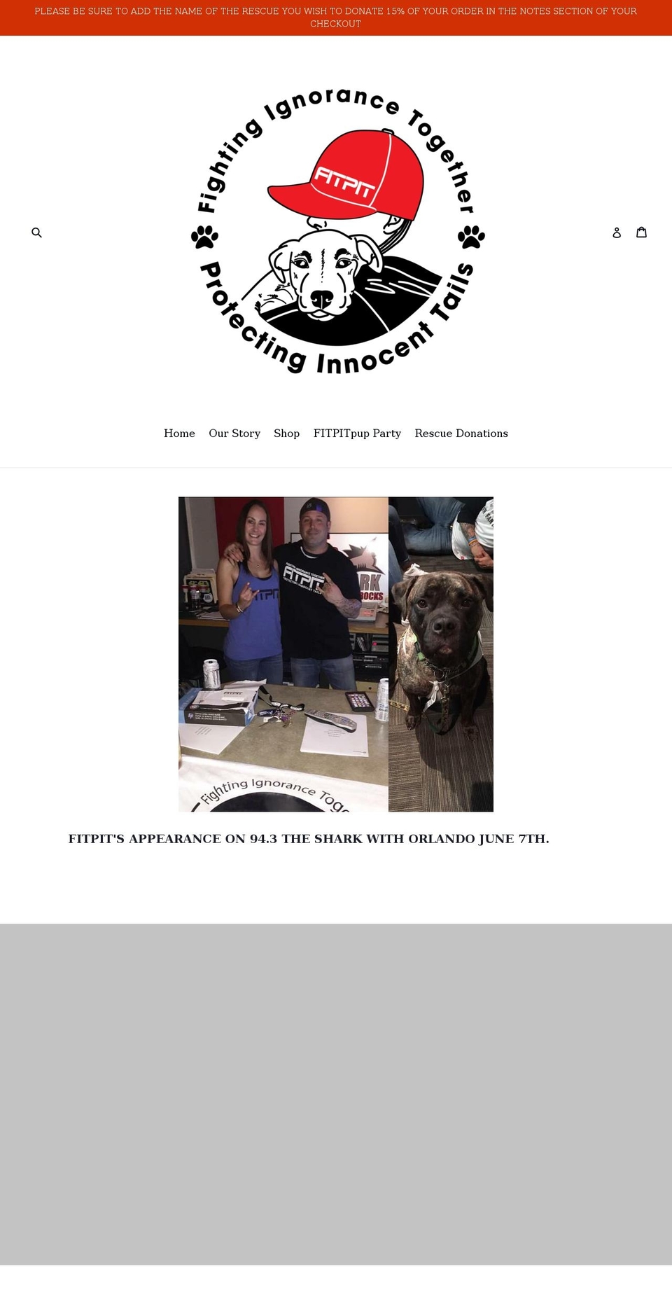 fitpitny.com — Shopify storefront screenshot