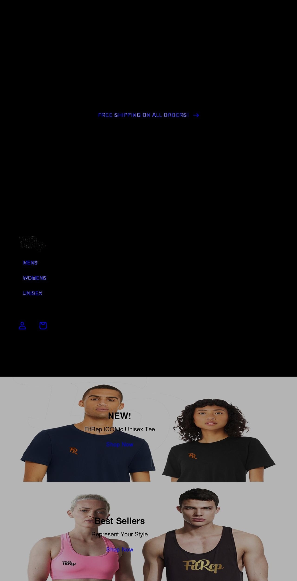 fitrep.co.uk shopify website screenshot