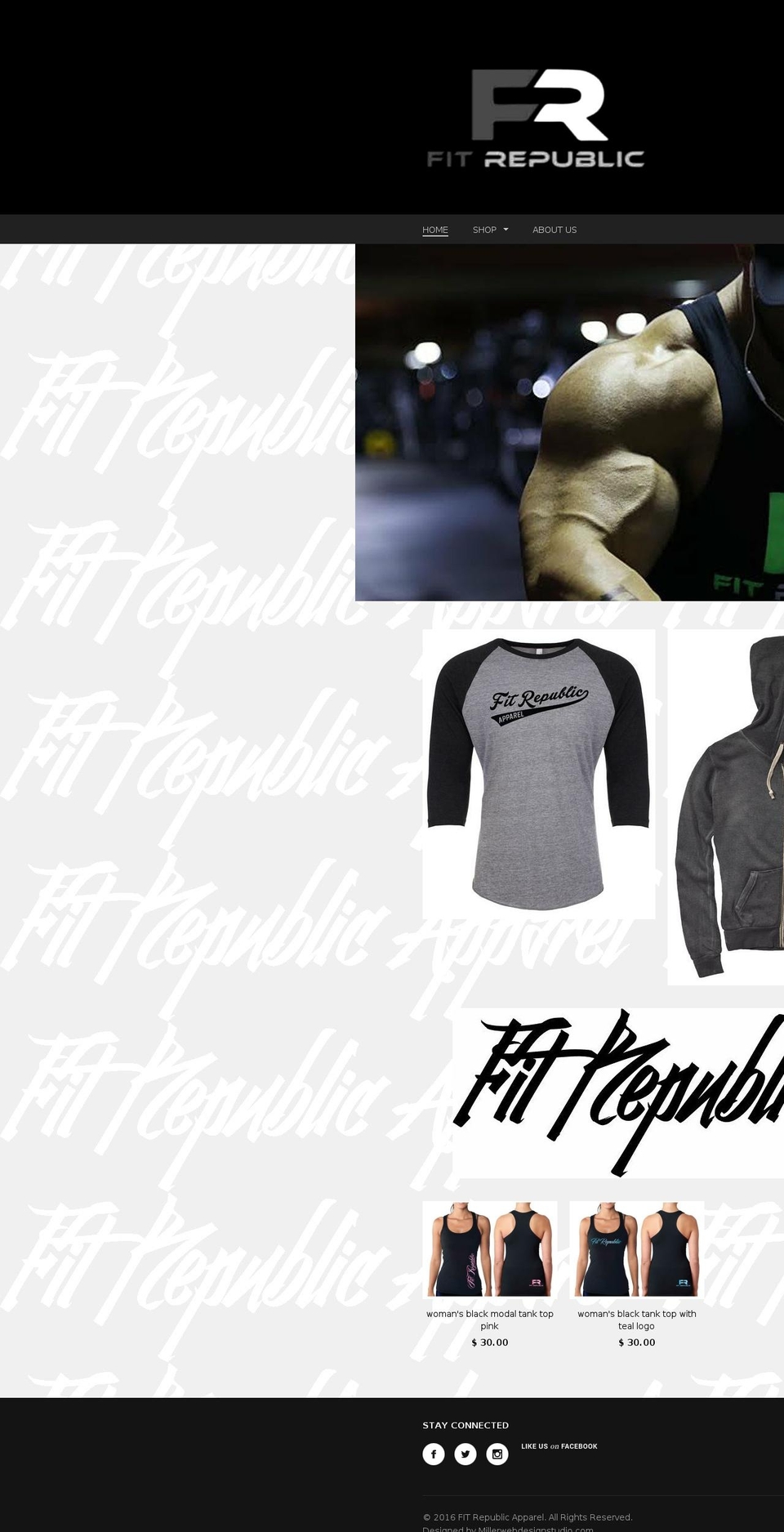 fitrepublicapparel.com shopify website screenshot