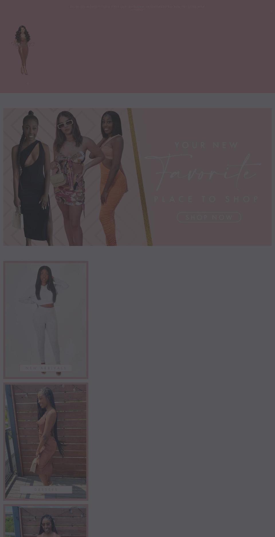 fitsbymc.com shopify website screenshot