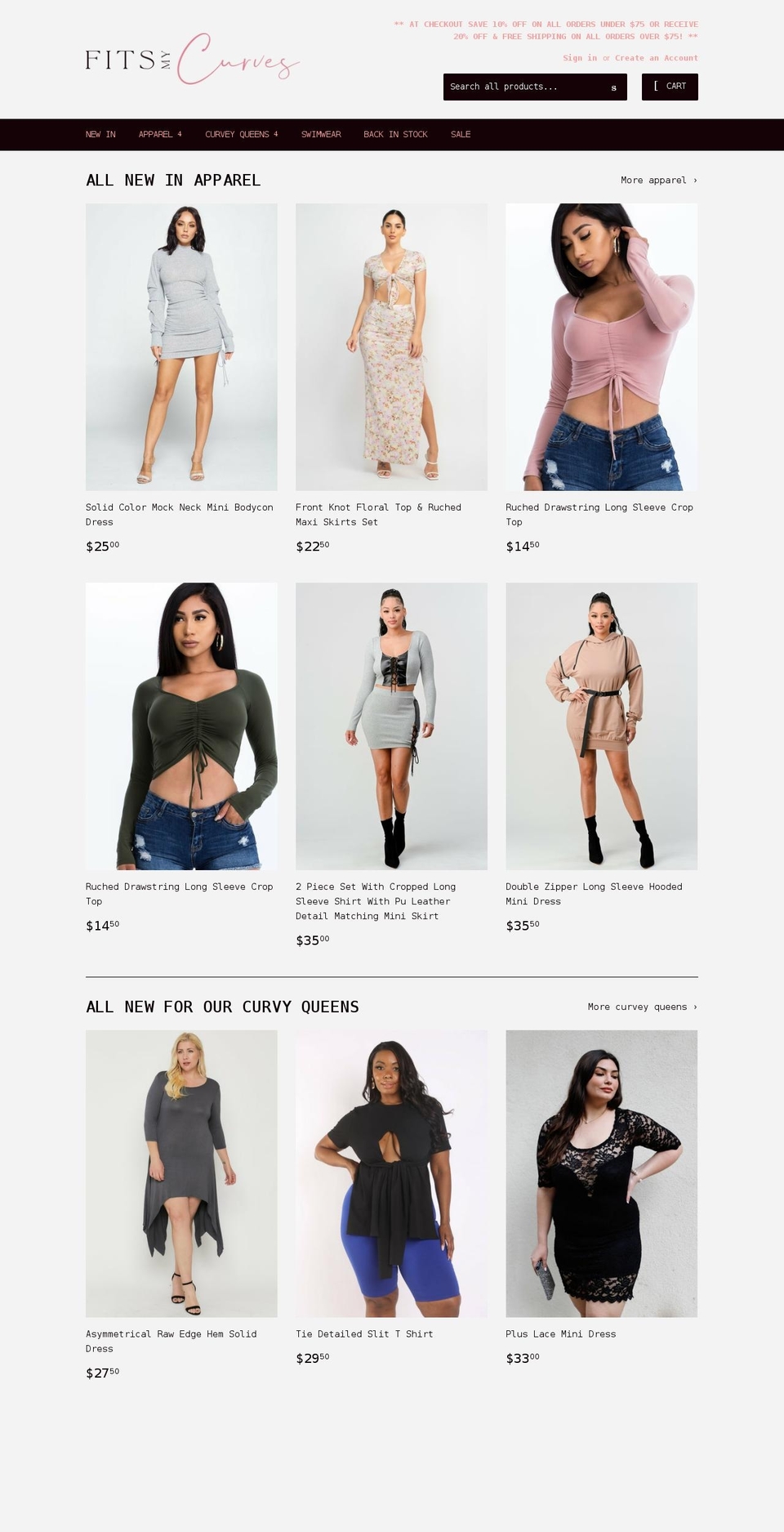 Vistarapid t Shopify theme site example fitsmycurves.com