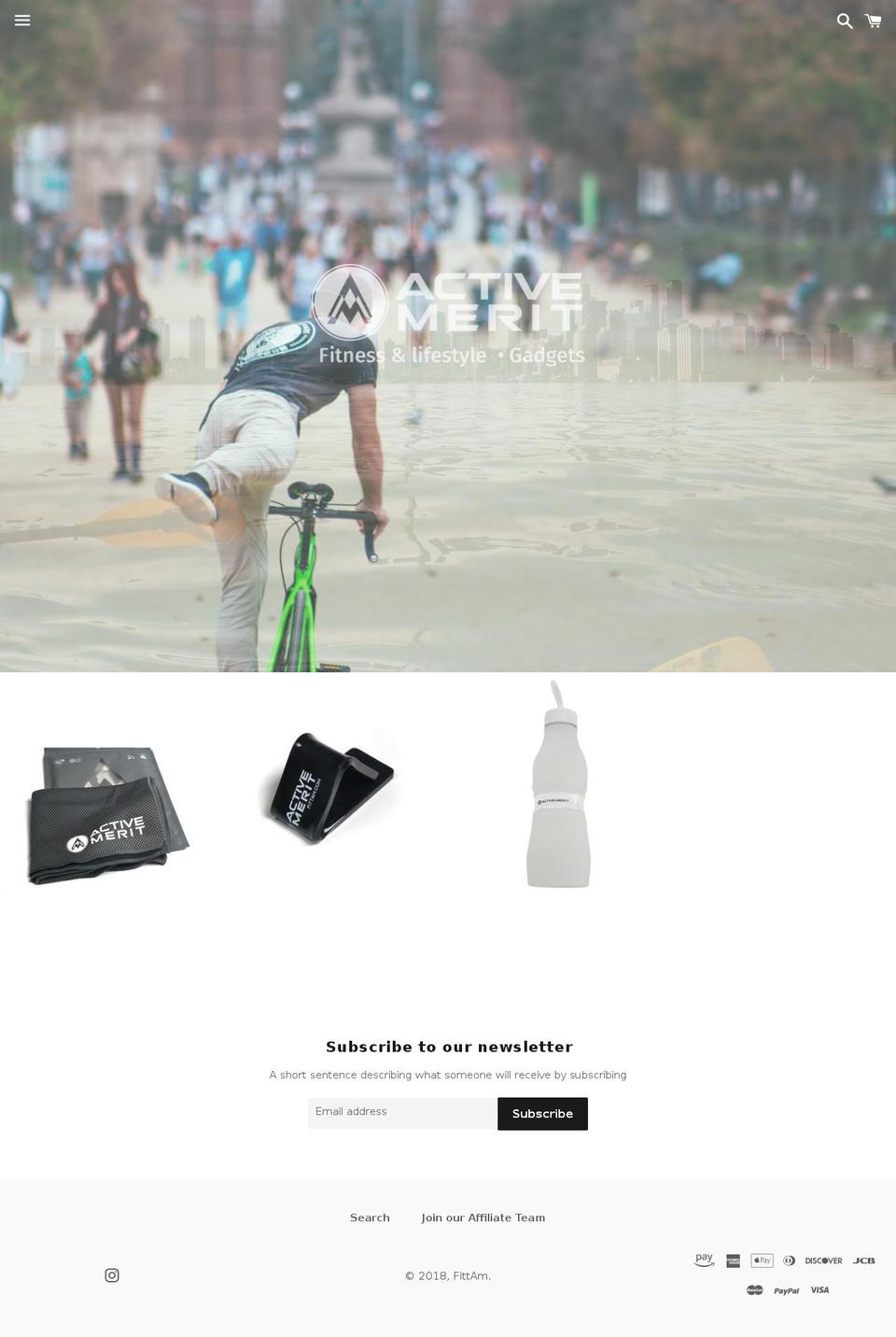 fittam.com — Shopify storefront screenshot
