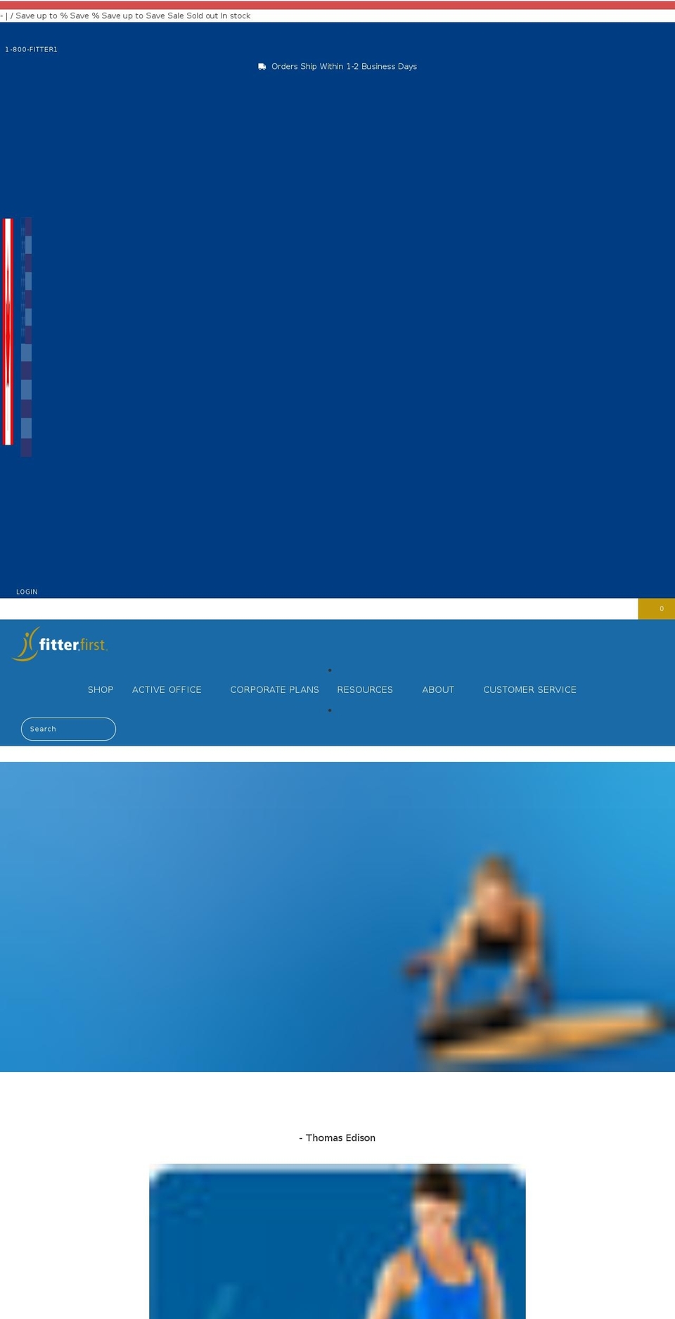 fitter1.ca shopify website screenshot