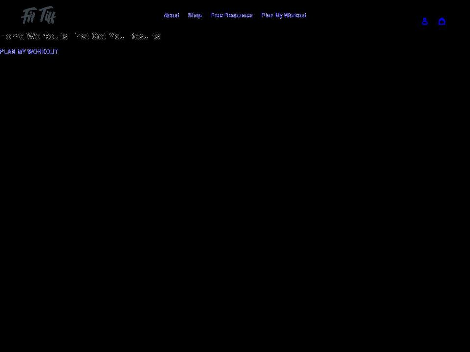 fittiff.com shopify website screenshot