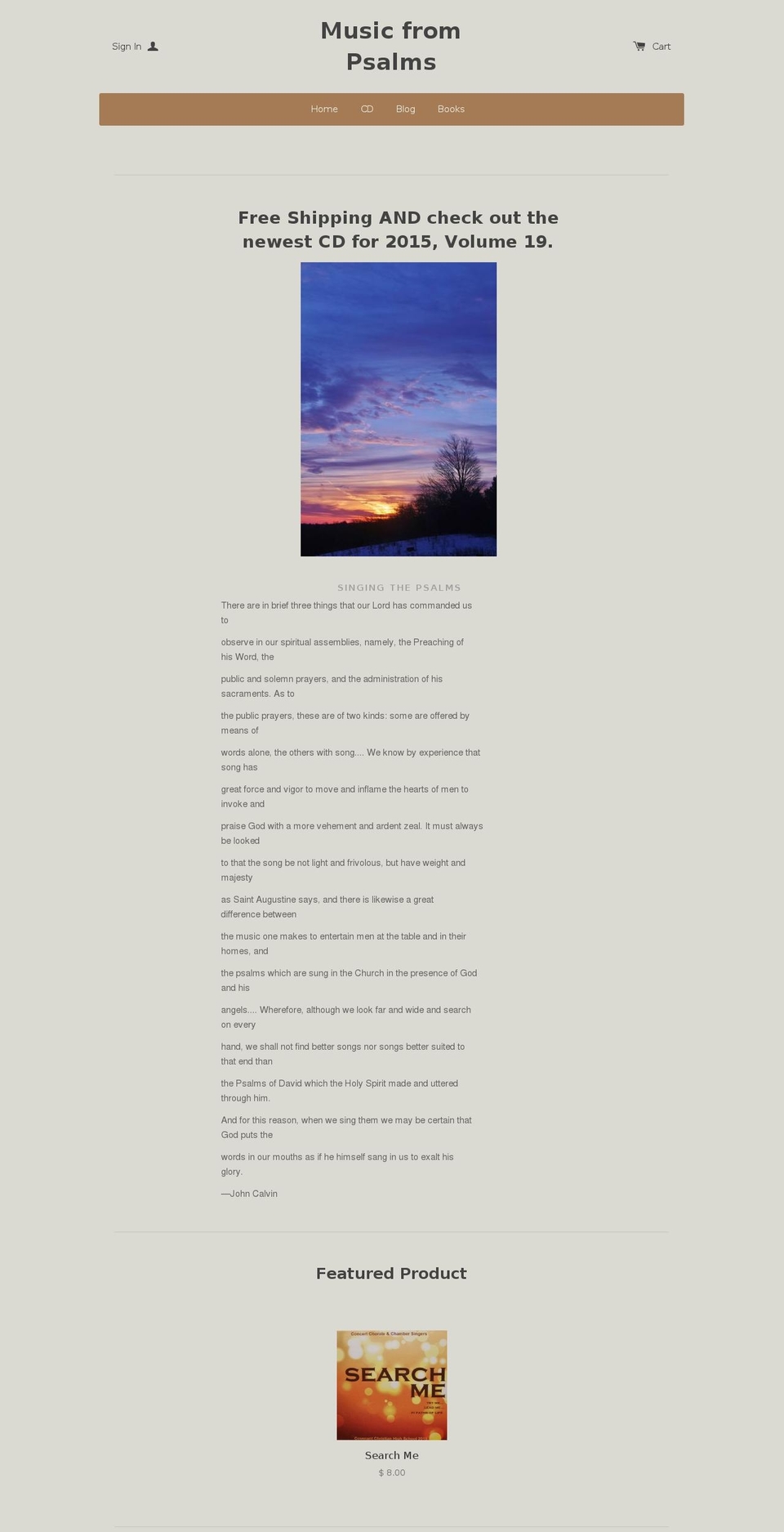 fittingpraises.com shopify website screenshot