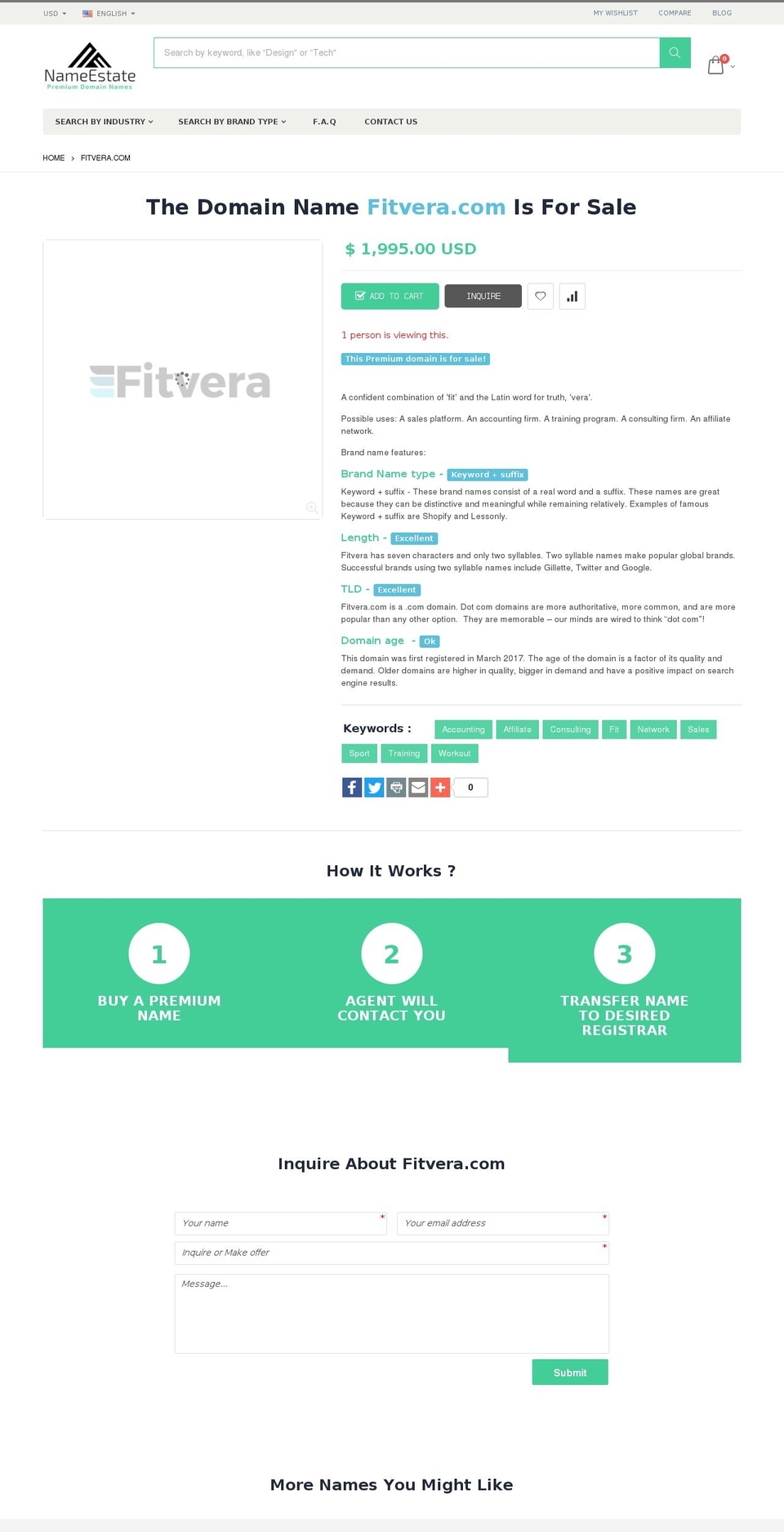 fitvera.com shopify website screenshot