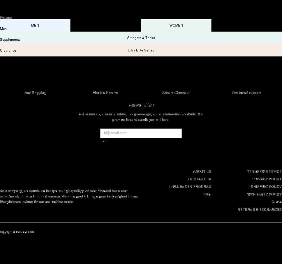 fitversal.com shopify website screenshot