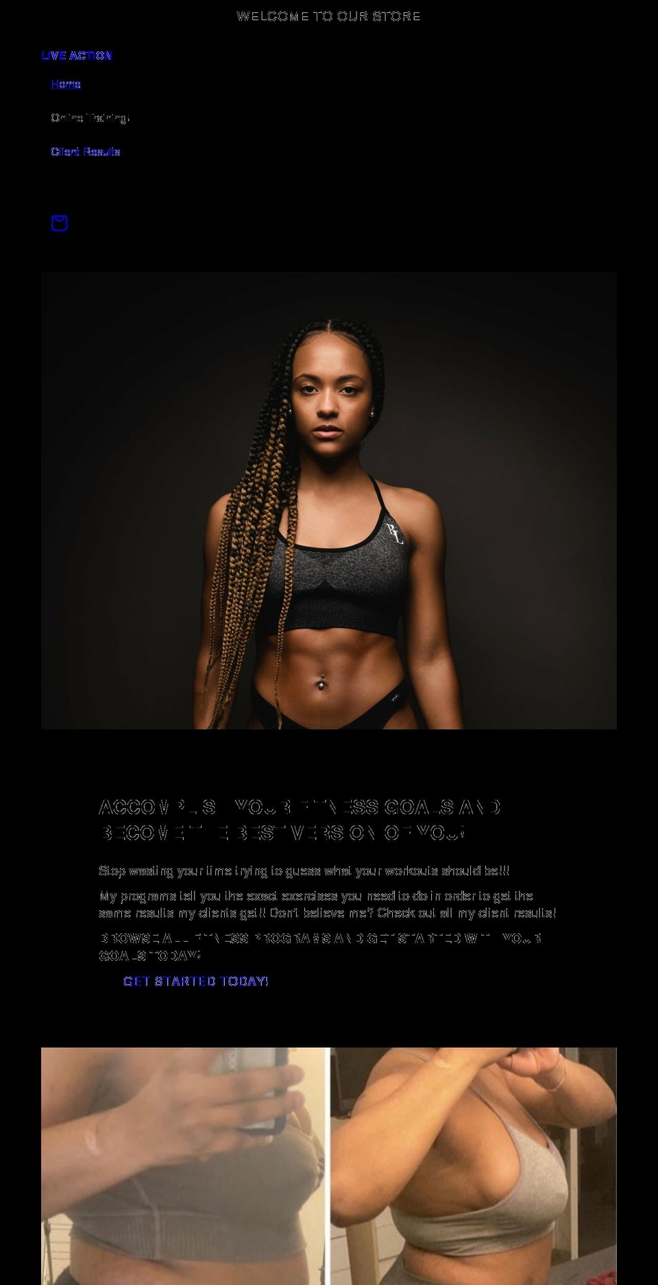 fitwithjenn.com shopify website screenshot