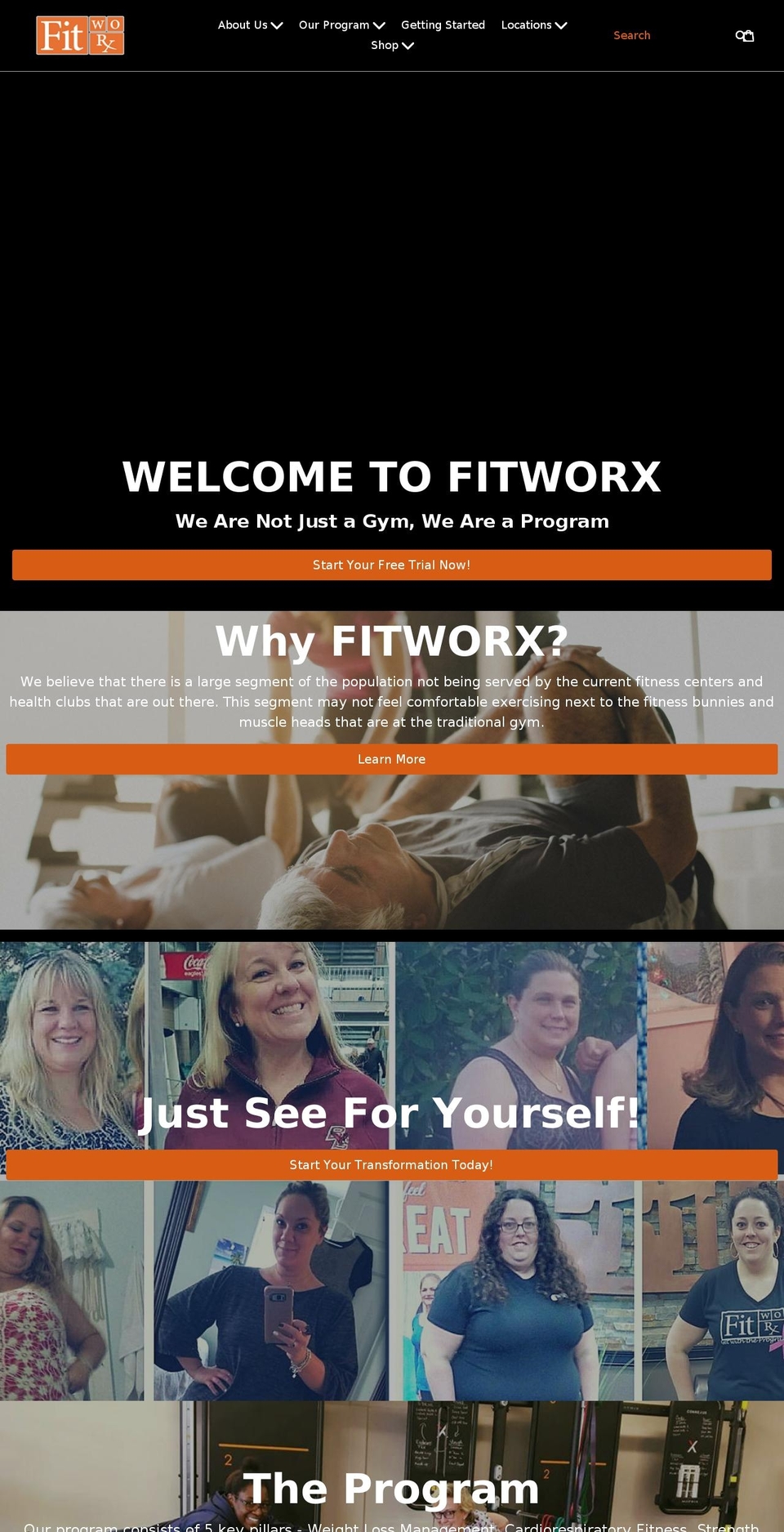 PPL Custom Shopify theme site example fitworx.com