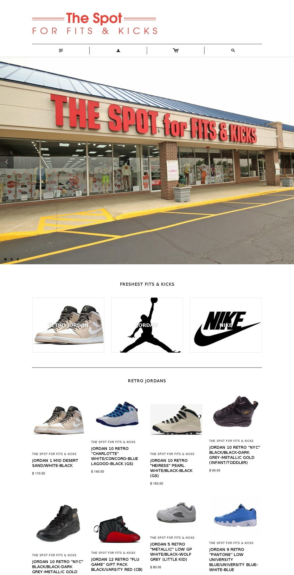 fitzandkickz.com — Shopify storefront screenshot