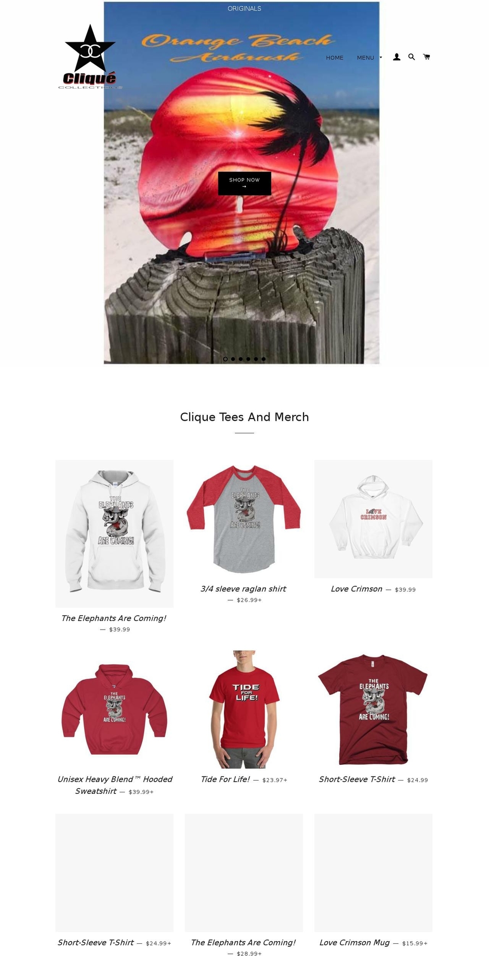 five-star-general.com — Shopify storefront screenshot