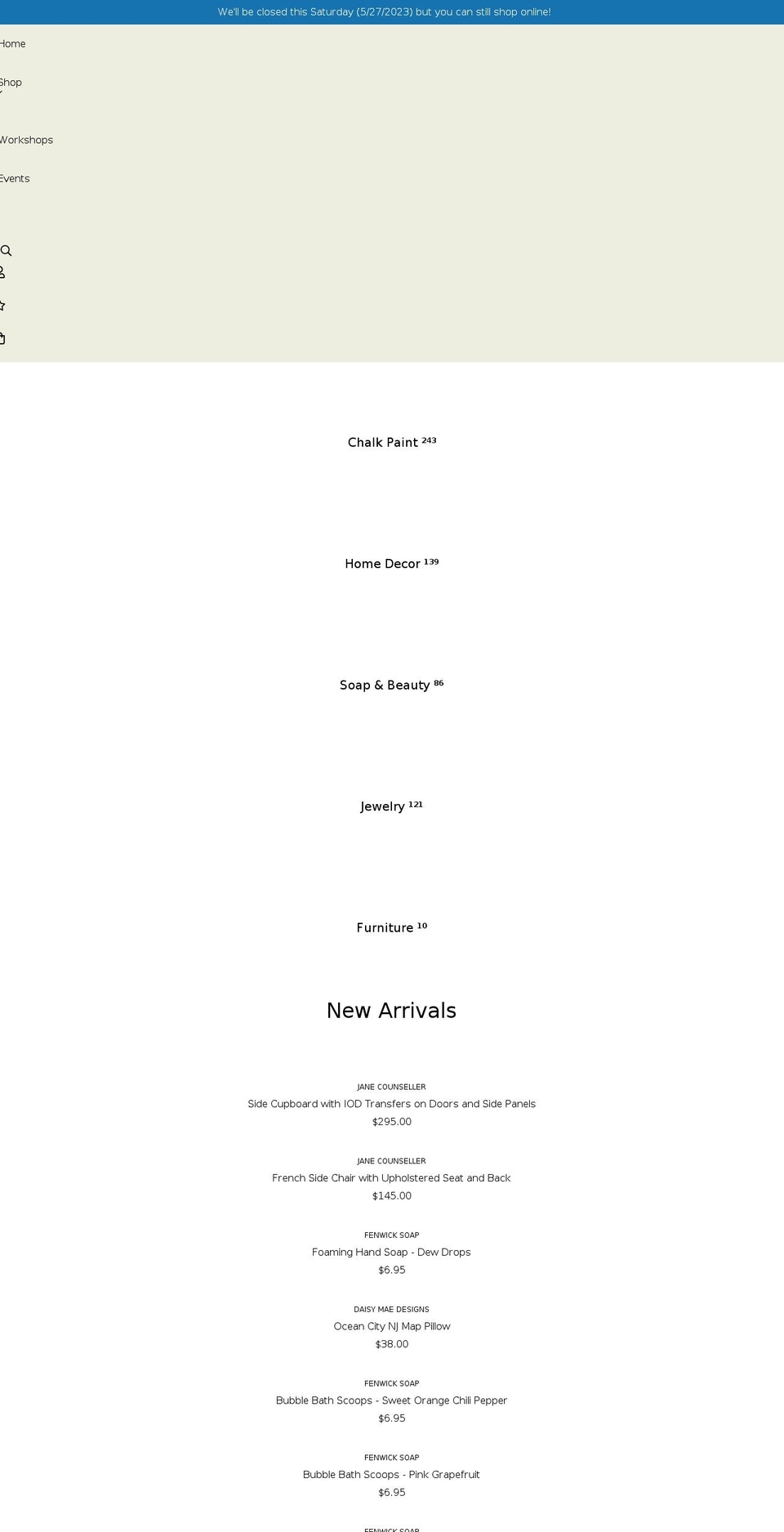 fiveanddivine.com shopify website screenshot