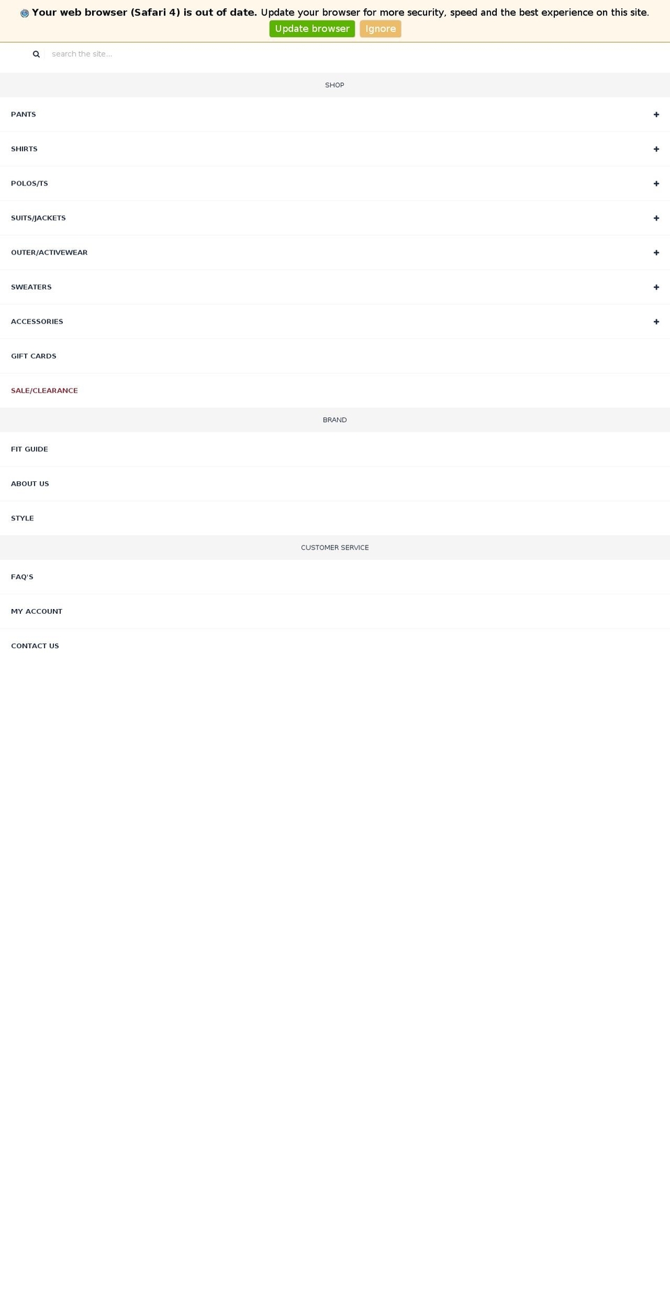 fiveeightnyc.com — Shopify storefront screenshot