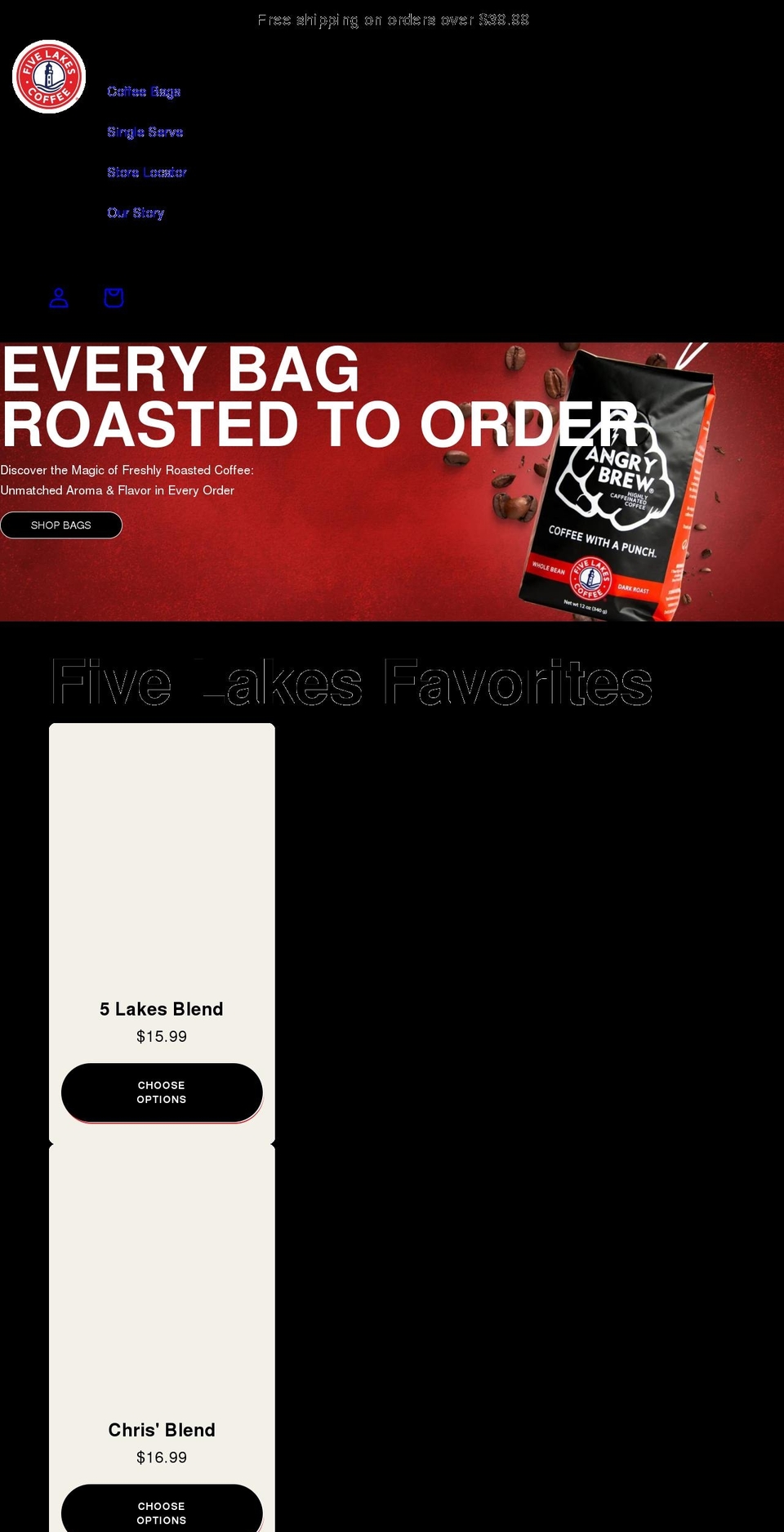 Theme - export - HC - 10 Aug 18' Shopify theme site example fivelakescoffee.com