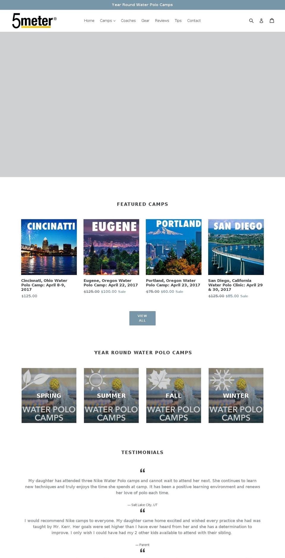 fivemeter.com shopify website screenshot